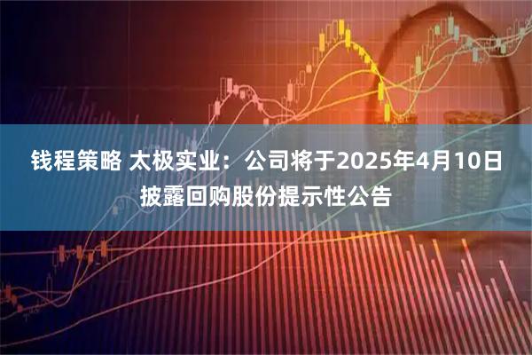 钱程策略 太极实业：公司将于2025年4月10日披露回购股份提示性公告