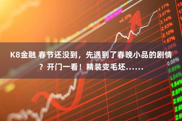 K8金融 春节还没到，先遇到了春晚小品的剧情？开门一看！精装变毛坯……